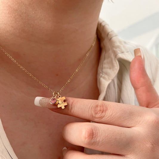 Puzzle Couple (Best Friend )Necklace