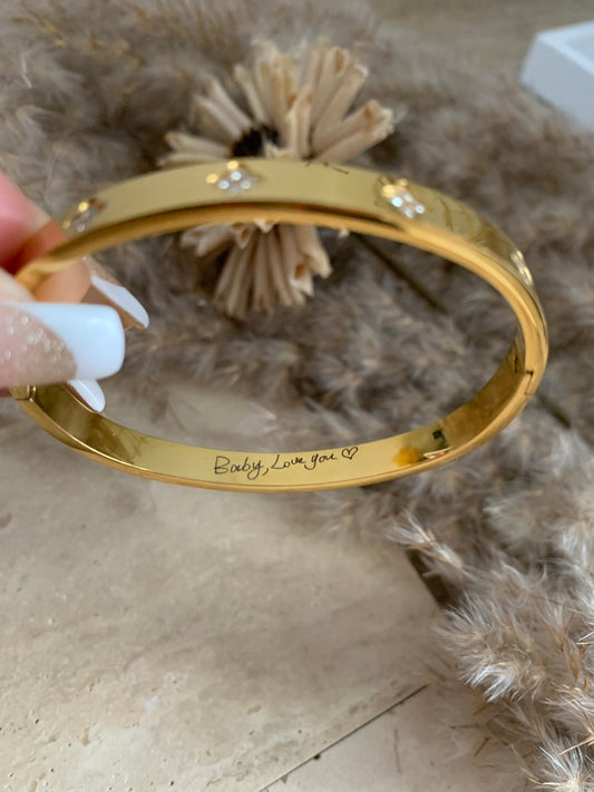Classic Bangle With Zirocon