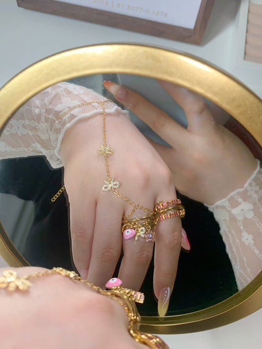 Bow Hand Chain