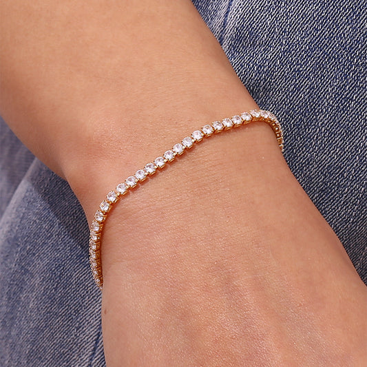 Dainty Tennis Chain Bracelet